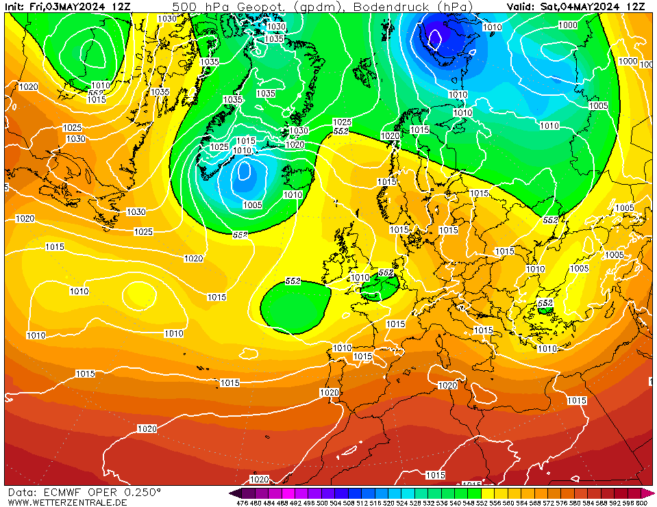 500 Hpa 24 horas