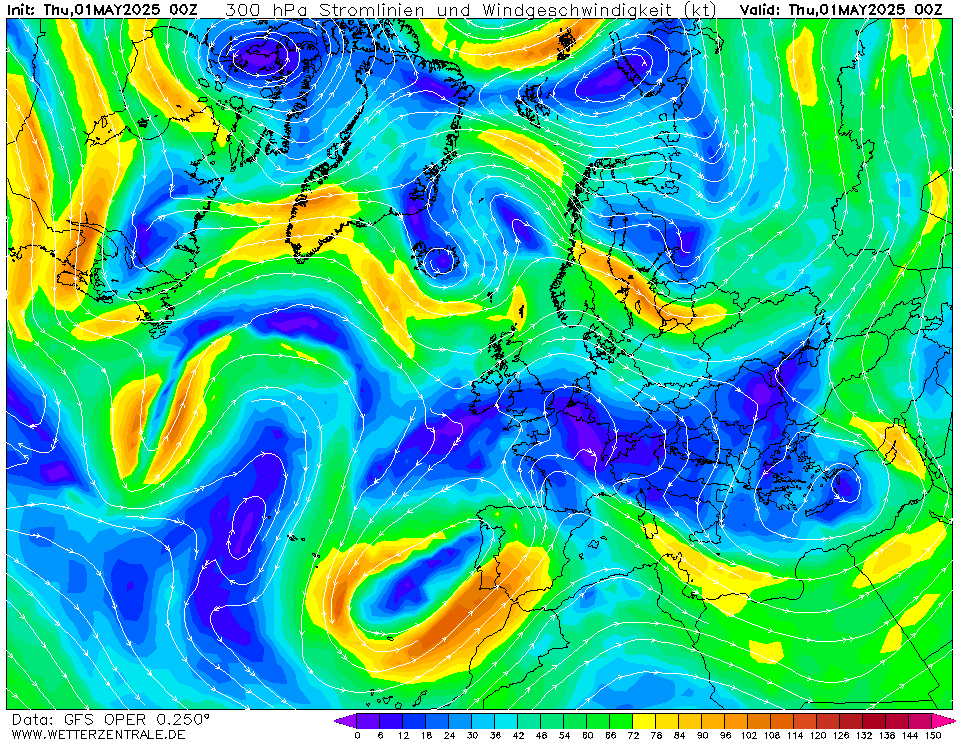 wetterzentrale mapa isobaras 0 horas