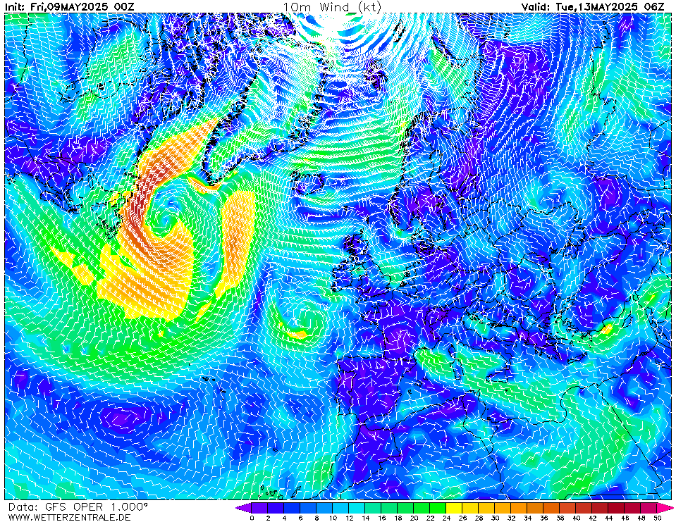 Modelos de viento wetterzentrale