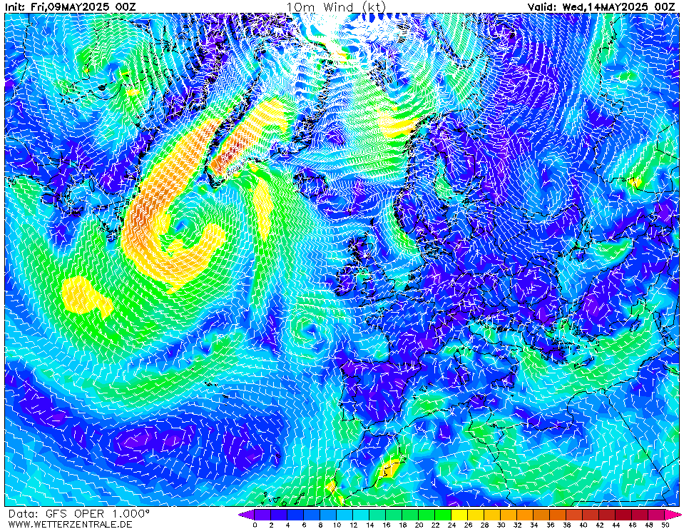 Modelos de viento wetterzentrale