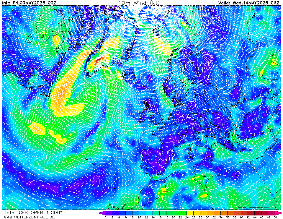 Modelos de viento wetterzentrale