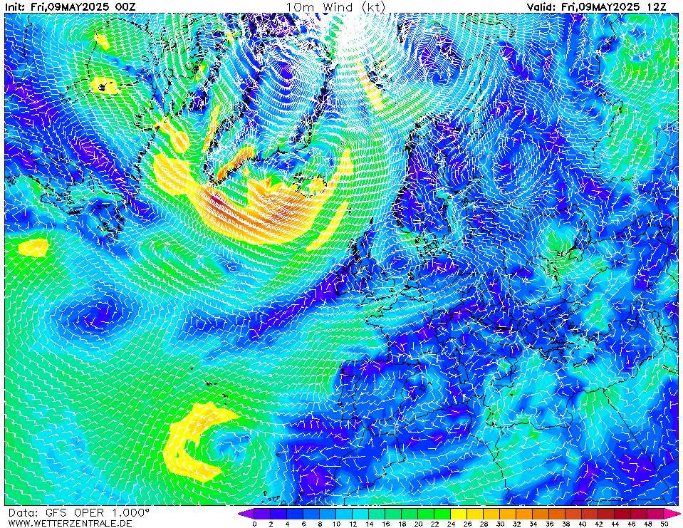Modelos de viento wetterzentrale