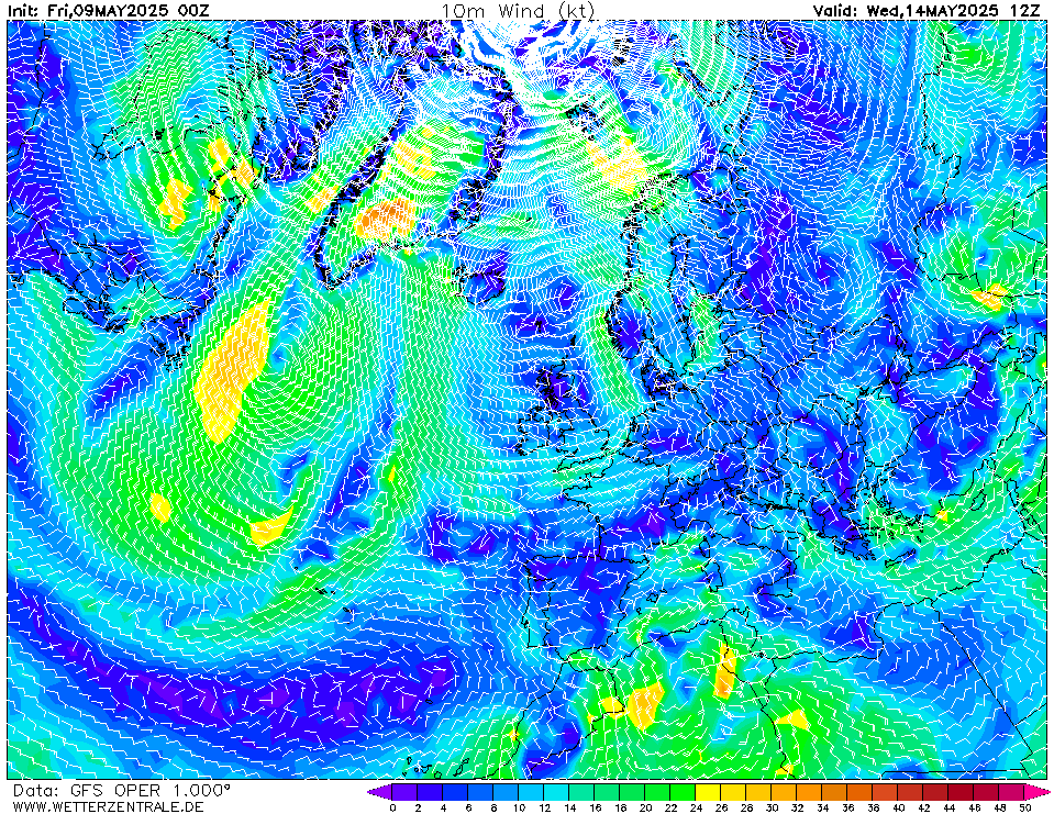 Modelos de viento wetterzentrale