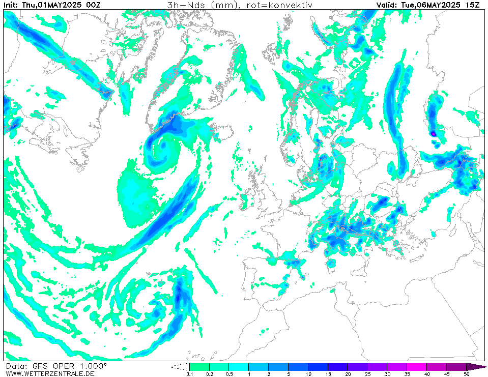 © Wetterzentrale | Internetwetter -wissen, wie das Wetter wird-