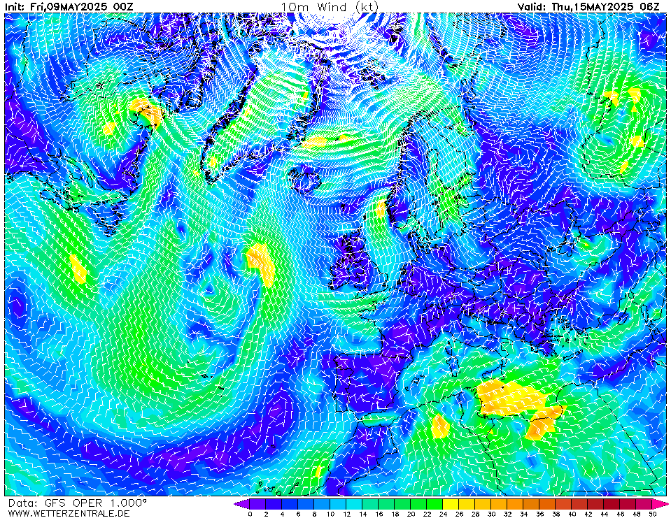 Modelos de viento wetterzentrale