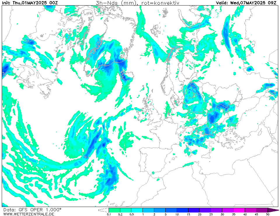 © Wetterzentrale | Internetwetter -wissen, wie das Wetter wird-