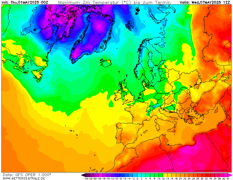 © Wetterzentrale | Internetwetter -wissen, wie das Wetter wird-