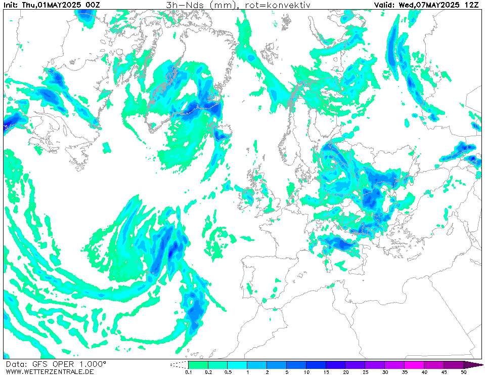 © Wetterzentrale | Internetwetter -wissen, wie das Wetter wird-