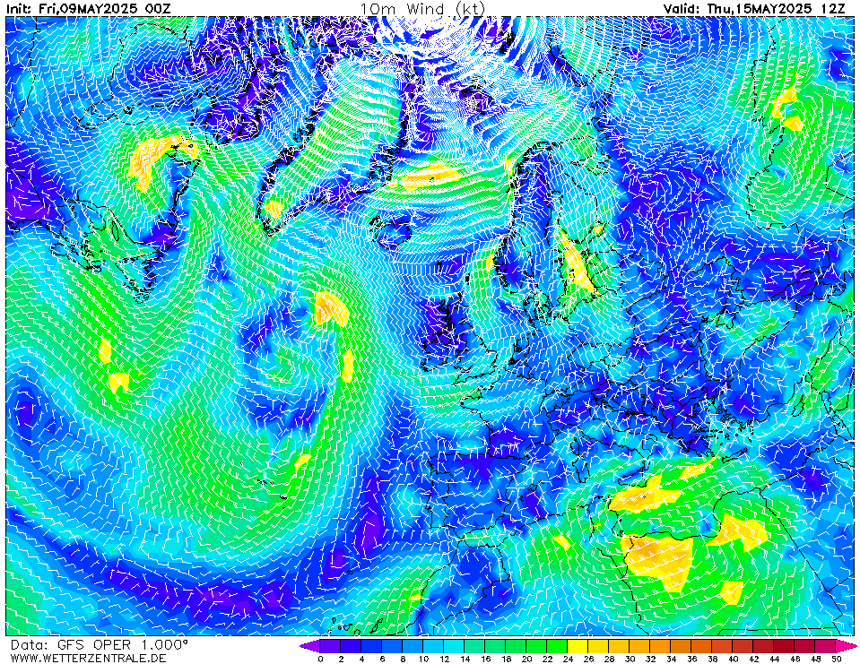 Modelos de viento wetterzentrale