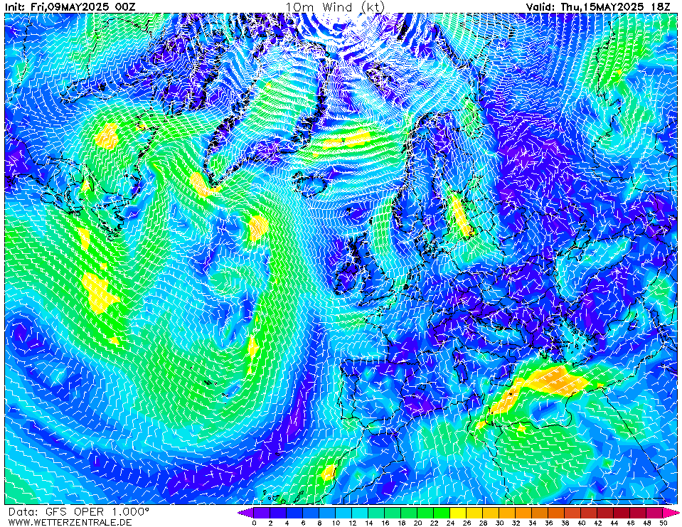 Modelos de viento wetterzentrale