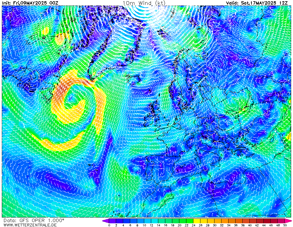 Modelos de viento wetterzentrale