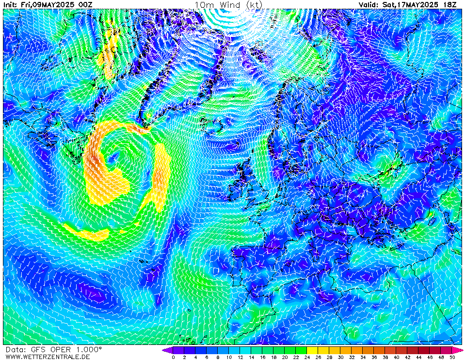 Modelos de viento wetterzentrale