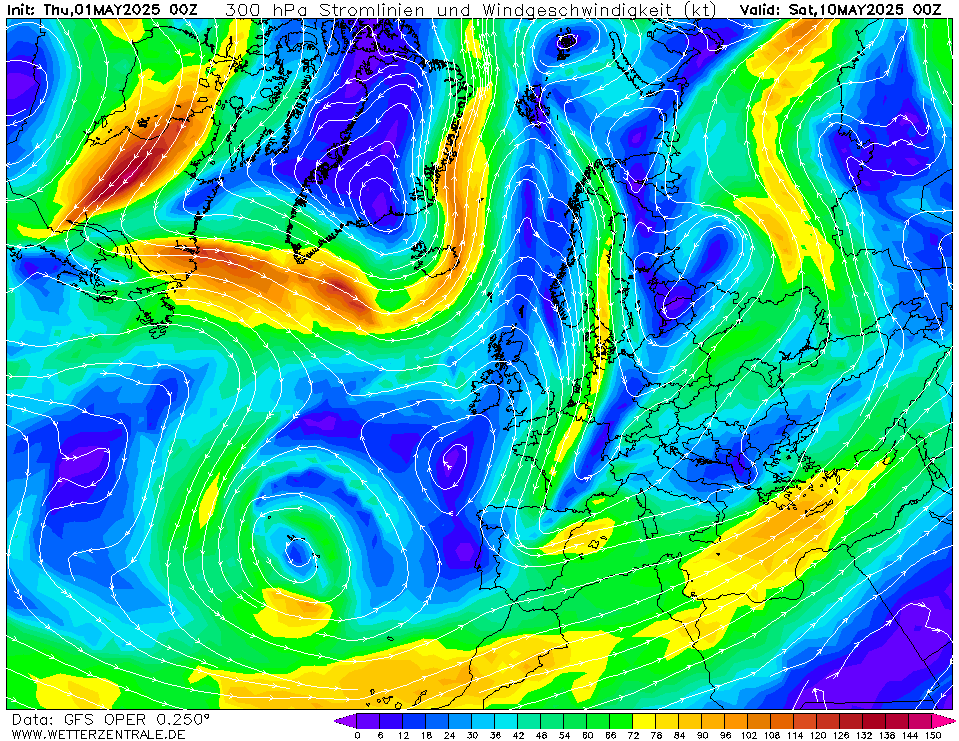 wetterzentrale mapa isobaras 216 horas