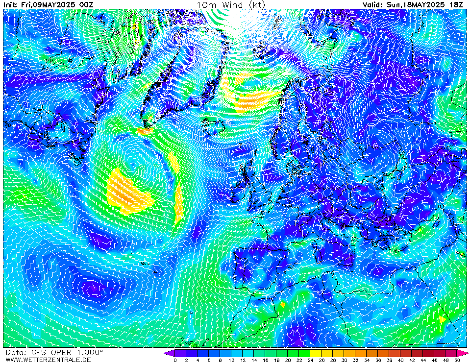 Modelos de viento wetterzentrale
