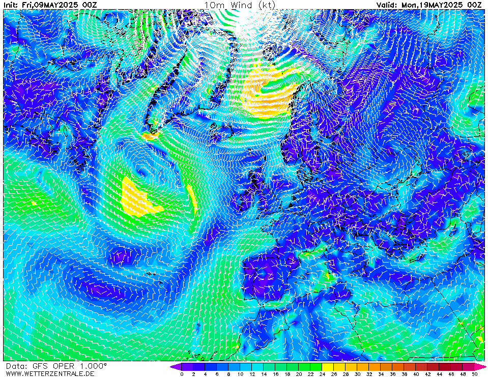 Modelos de viento wetterzentrale