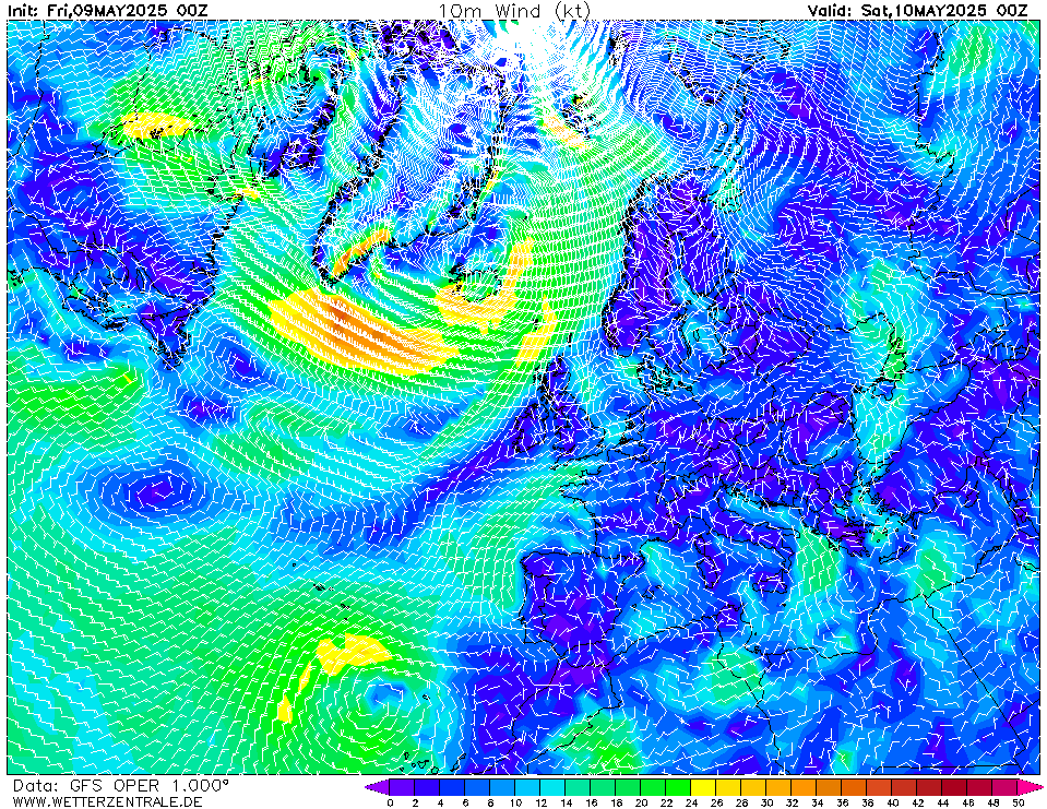 Modelos de viento wetterzentrale
