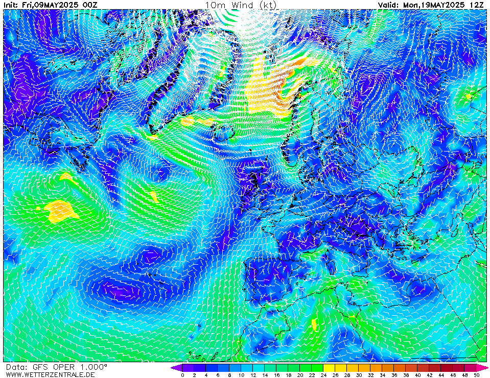 Modelos de viento wetterzentrale