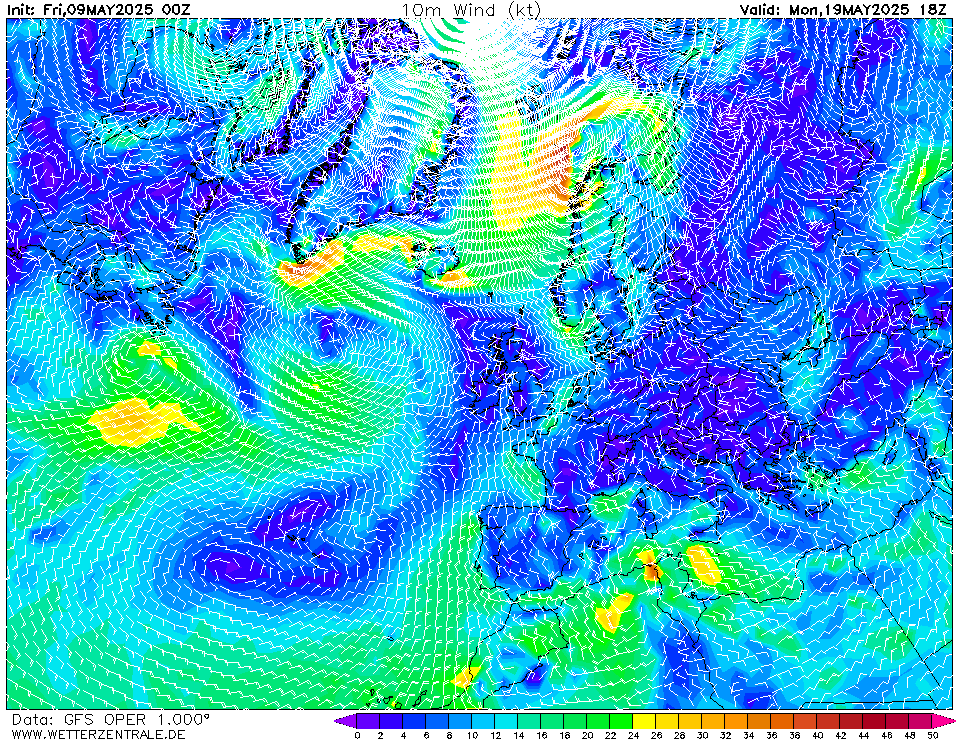 Modelos de viento wetterzentrale