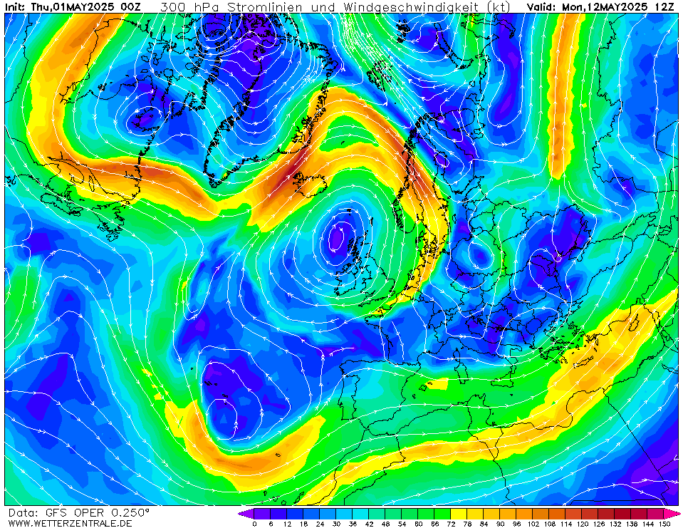 wetterzentrale mapa isobaras 276 horas