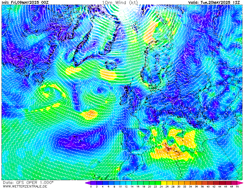 Modelos de viento wetterzentrale