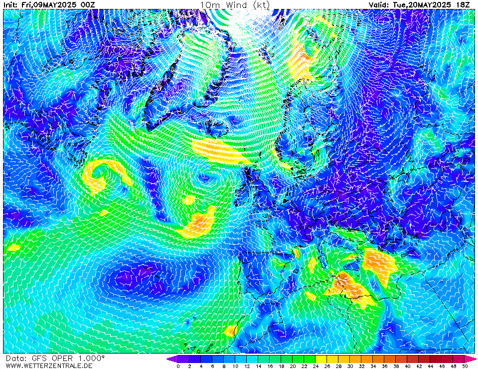 Modelos de viento wetterzentrale