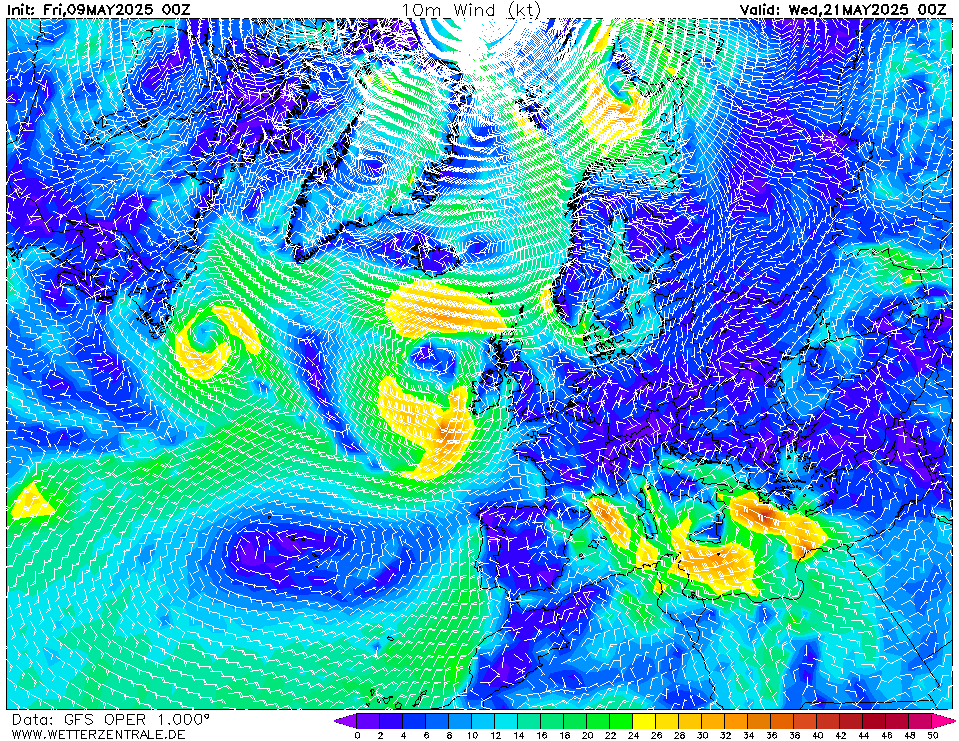 Modelos de viento wetterzentrale