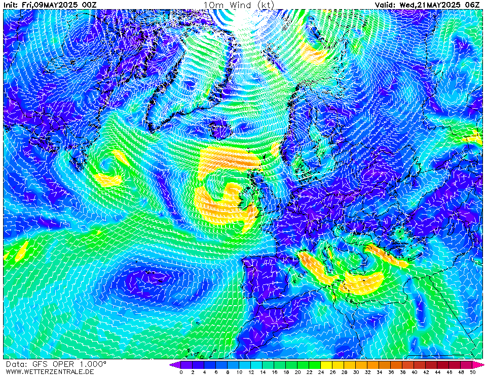 Modelos de viento wetterzentrale