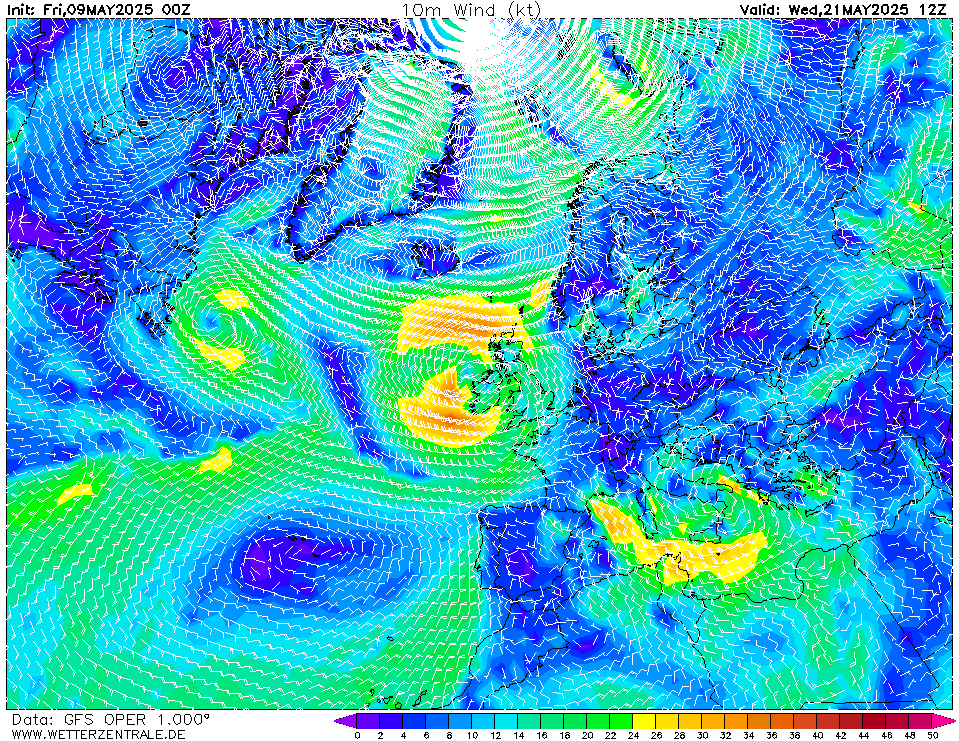 Modelos de viento wetterzentrale