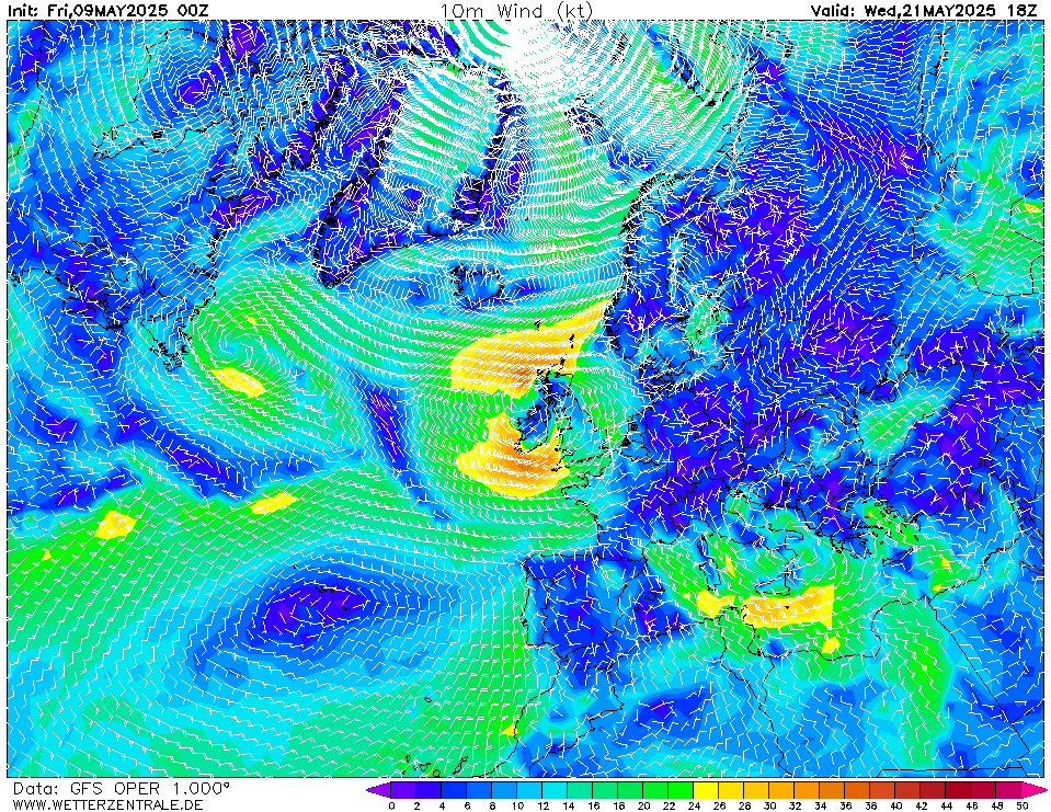 Modelos de viento wetterzentrale