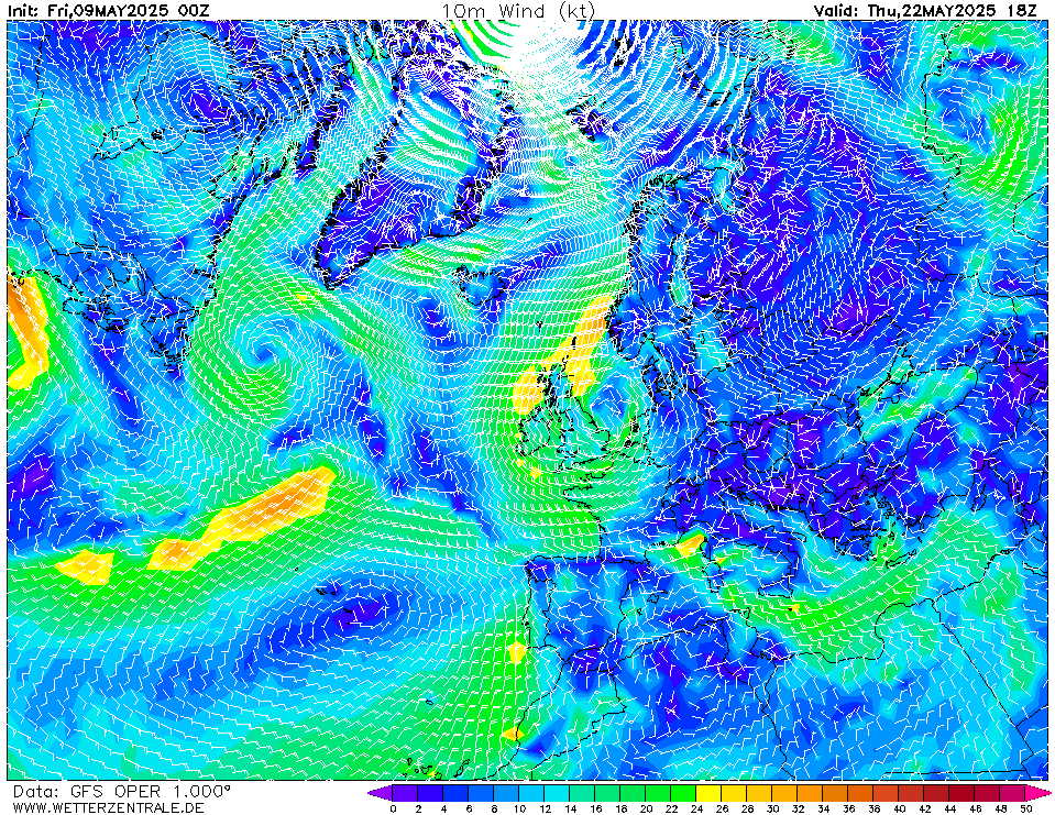 Modelos de viento wetterzentrale