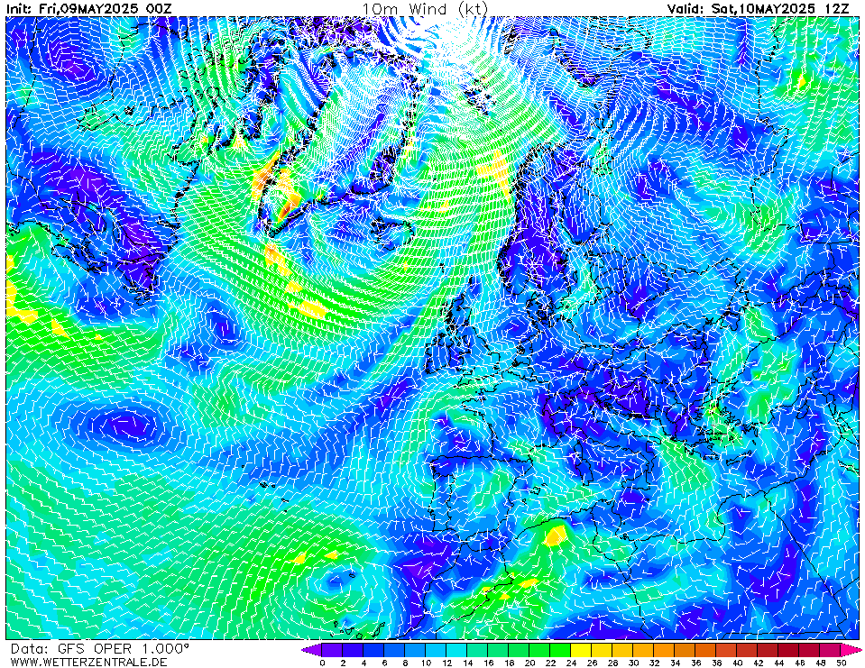 Modelos de viento wetterzentrale