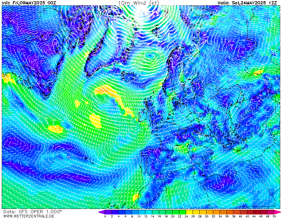 Modelos de viento wetterzentrale