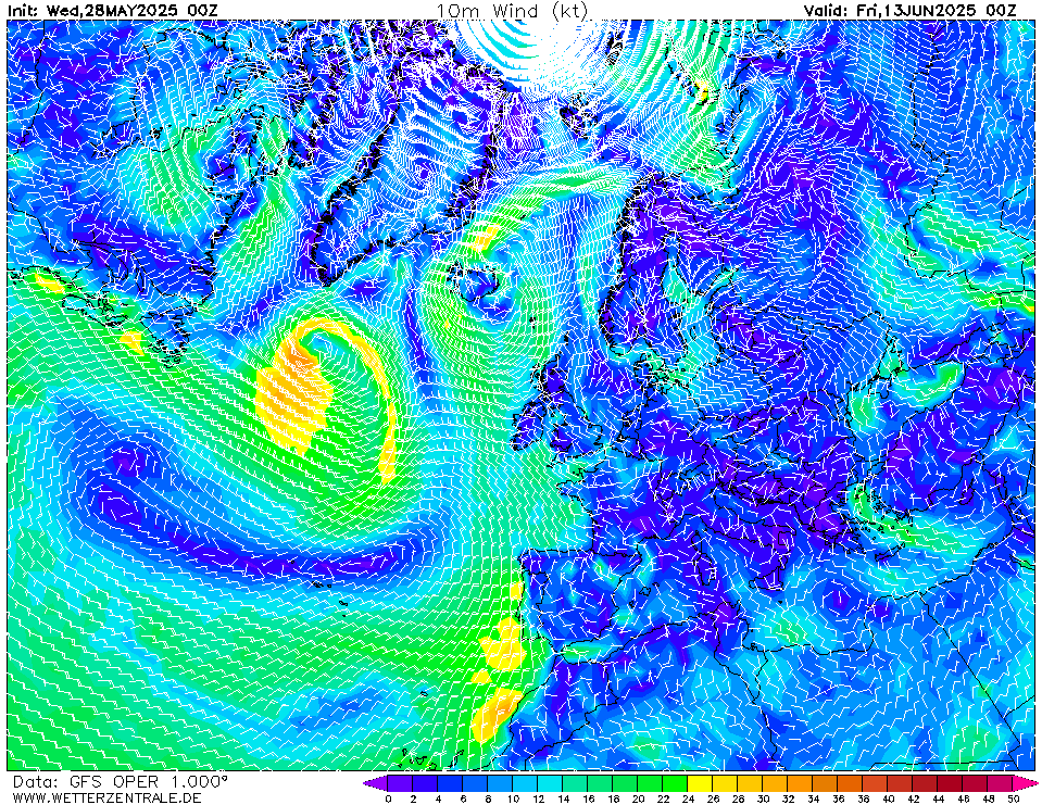 Modelos de viento wetterzentrale