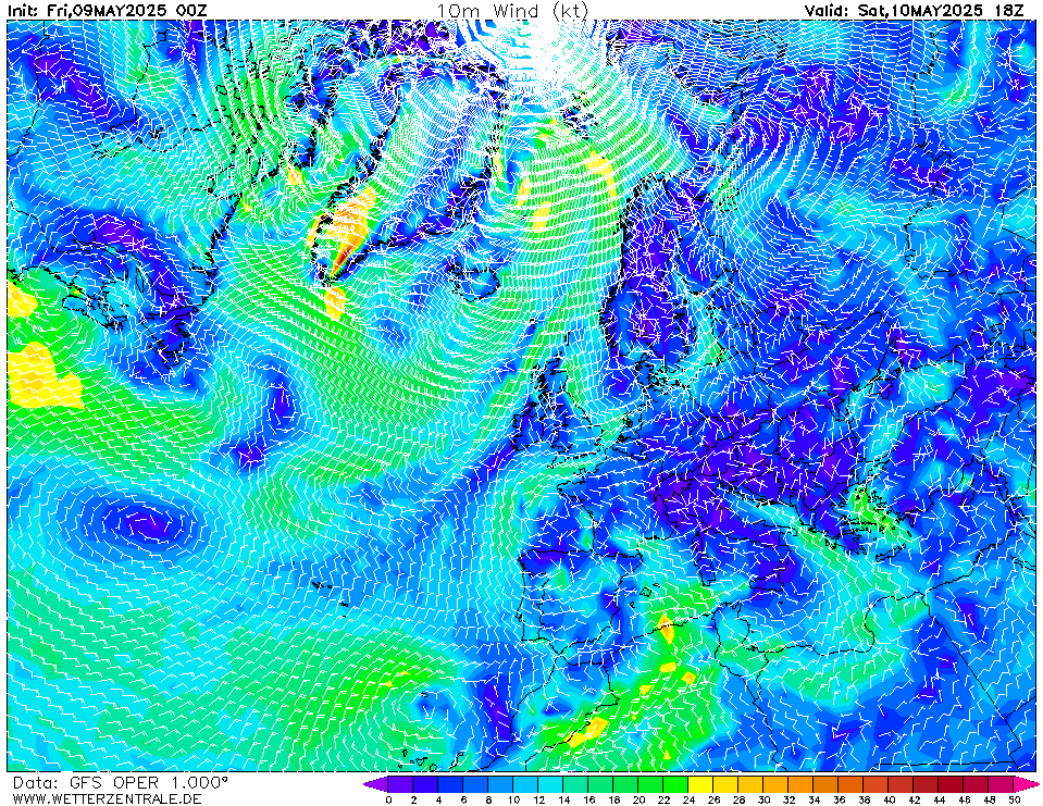 Modelos de viento wetterzentrale