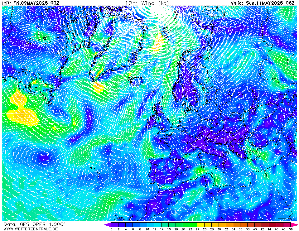 Modelos de viento wetterzentrale