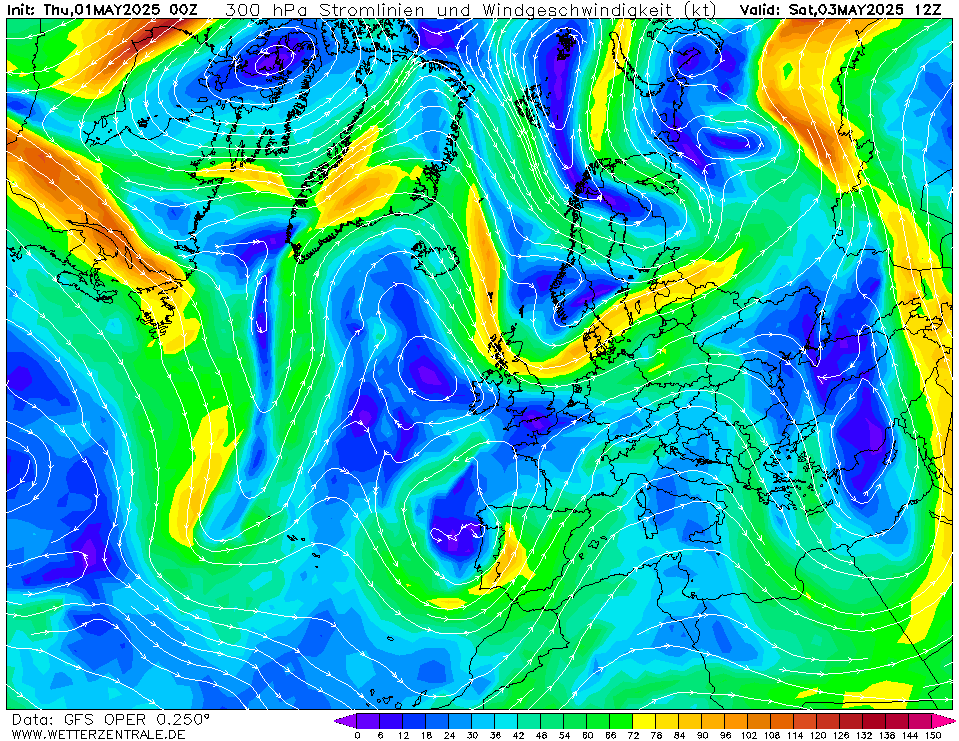 wetterzentrale mapa isobaras 60 horas