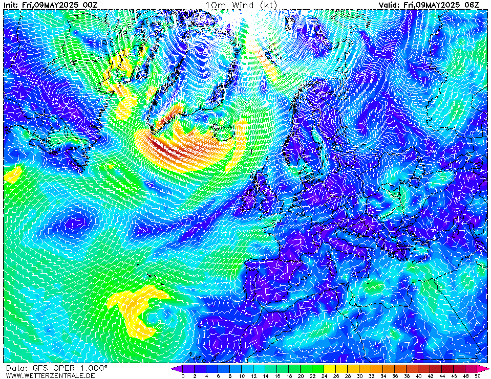 Modelos de viento wetterzentrale