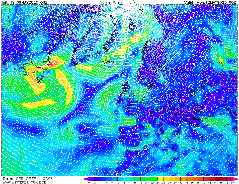 Modelos de viento wetterzentrale