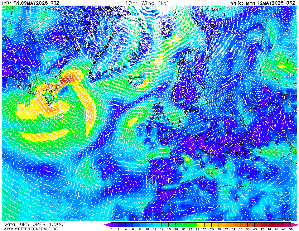 Modelos de viento wetterzentrale