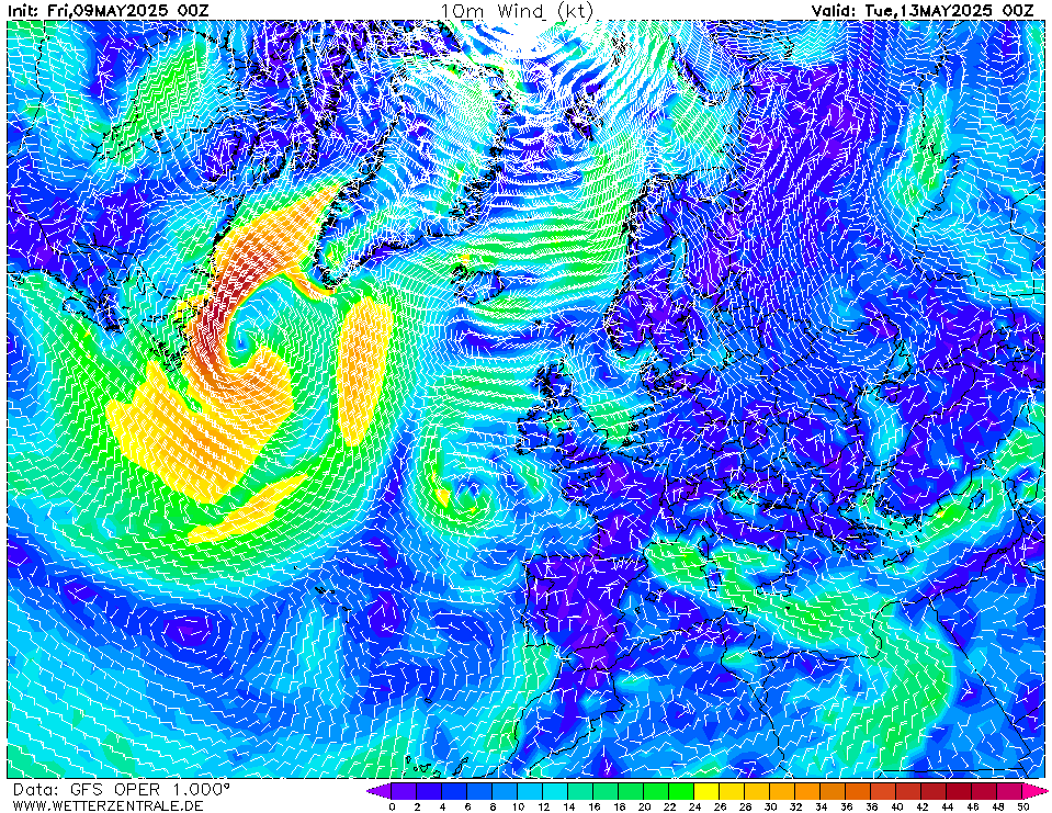 Modelos de viento wetterzentrale