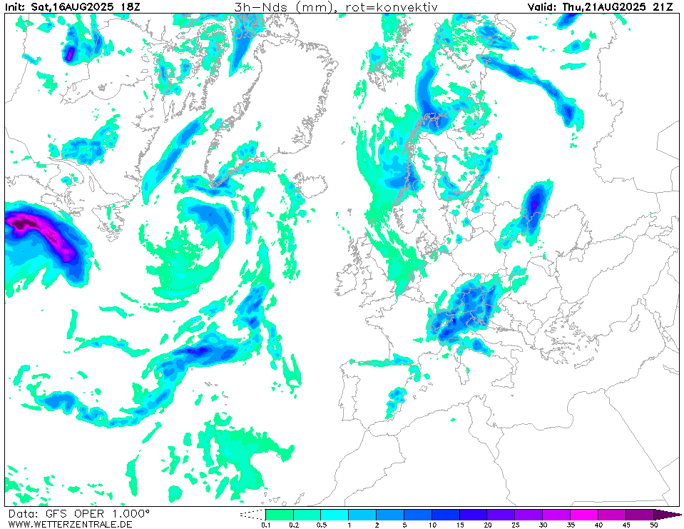 © Wetterzentrale | Internetwetter -wissen, wie das Wetter wird-