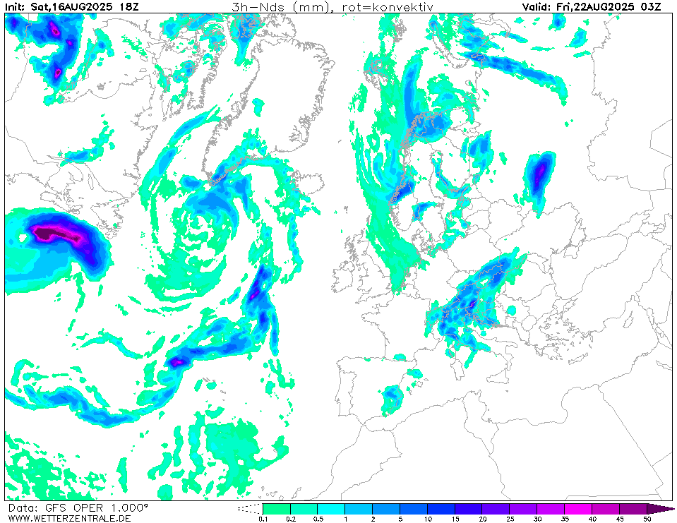 © Wetterzentrale | Internetwetter -wissen, wie das Wetter wird-