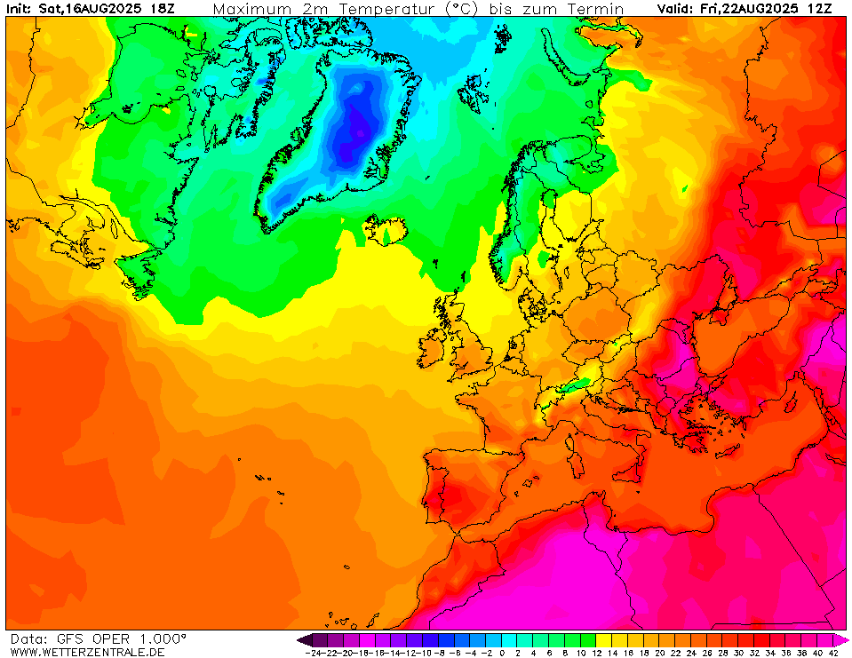 © Wetterzentrale | Internetwetter -wissen, wie das Wetter wird-