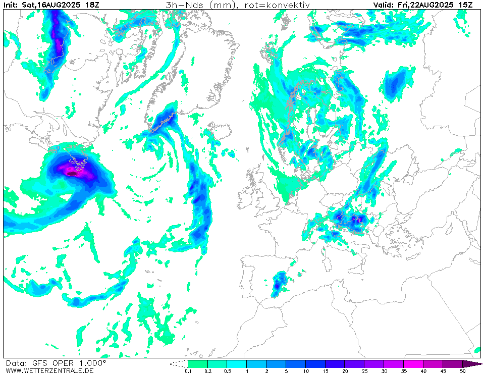 © Wetterzentrale | Internetwetter -wissen, wie das Wetter wird-