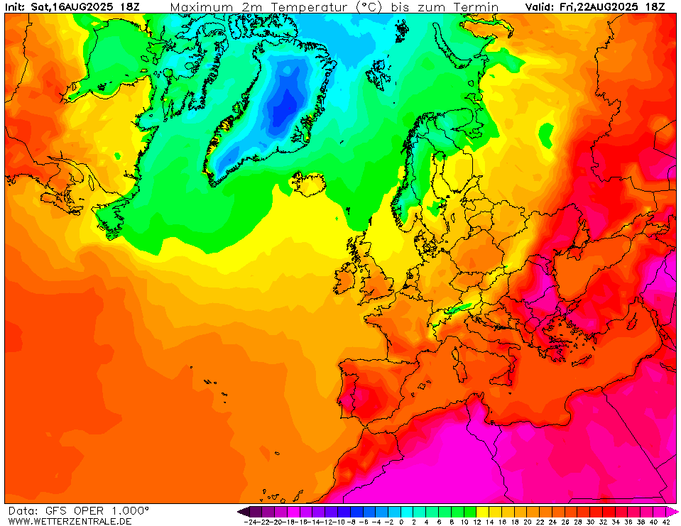© Wetterzentrale | Internetwetter -wissen, wie das Wetter wird-