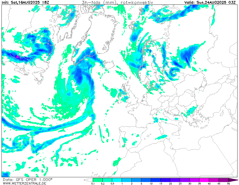 © Wetterzentrale | Internetwetter -wissen, wie das Wetter wird-