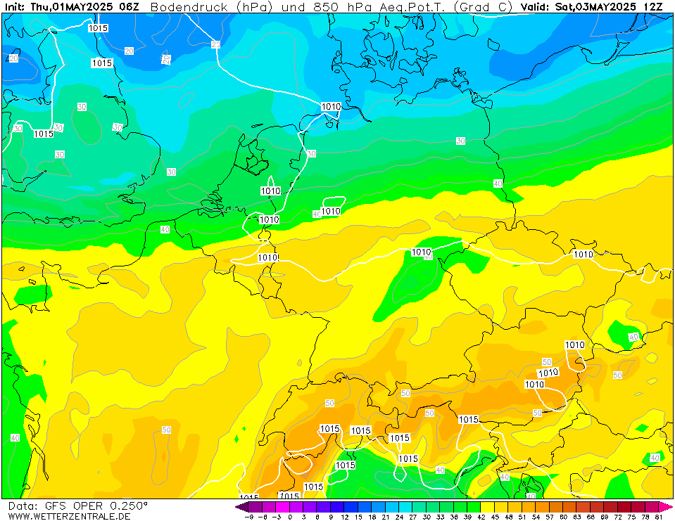 GFS Luchtdruk