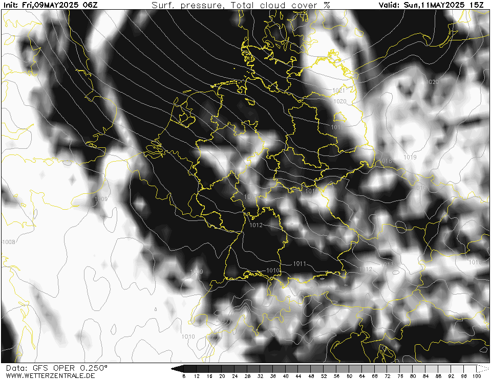 GFS Bewolking