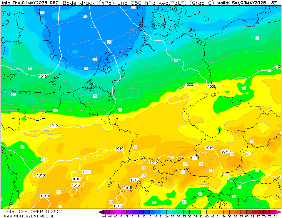 GFS Luchtdruk