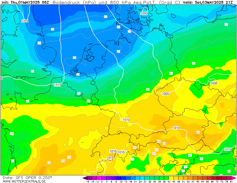 GFS Luchtdruk